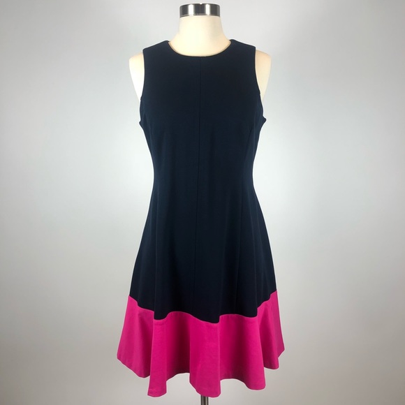 Eliza J Dresses & Skirts - Eliza J Colorblock fit & flare dress